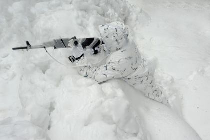 Indywidualny strój maskujący zimowy